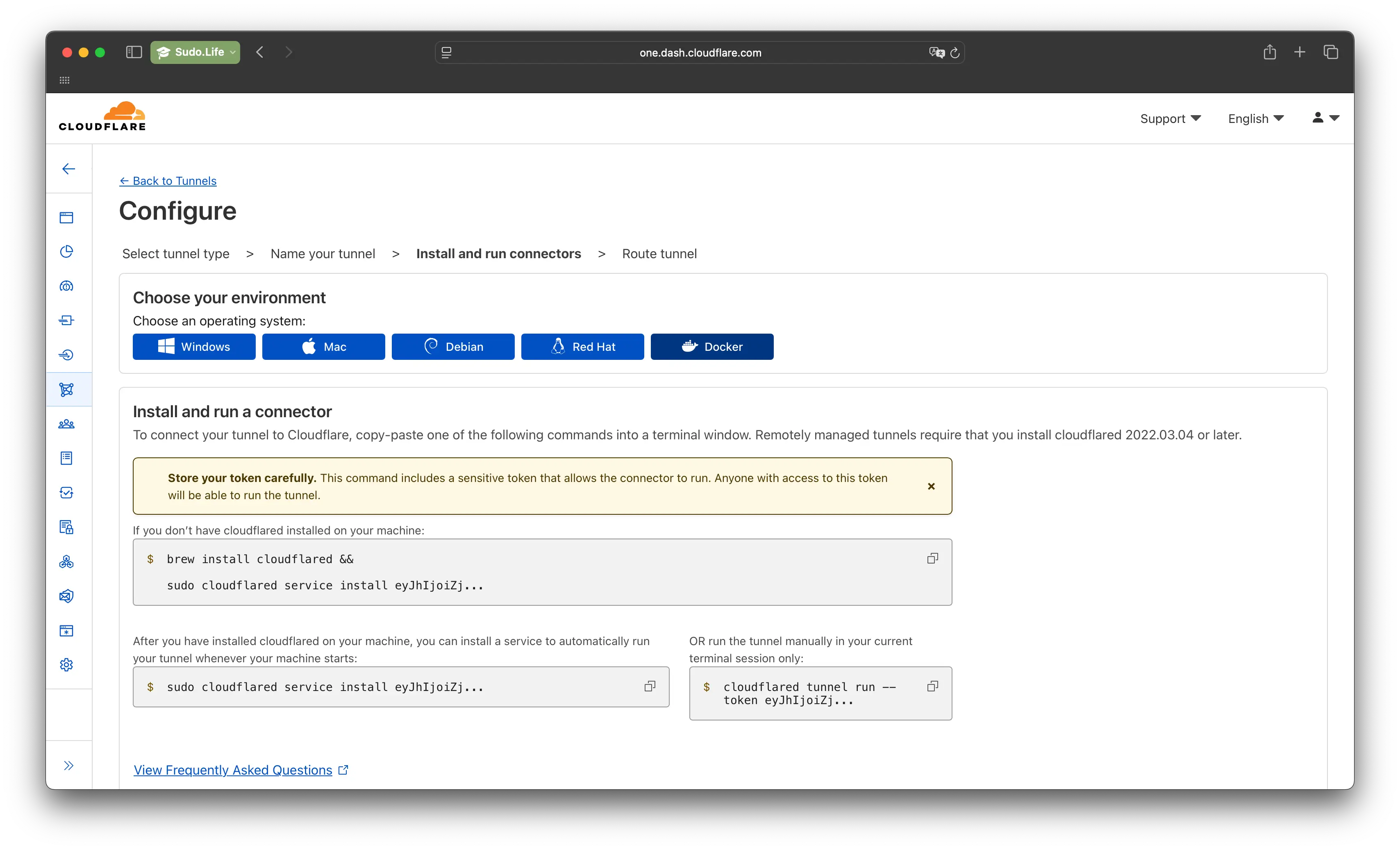 Cloudflare Dashboard